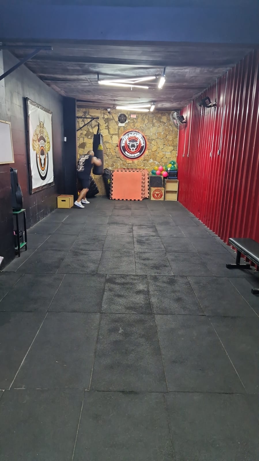 Sala Black - Área de luta